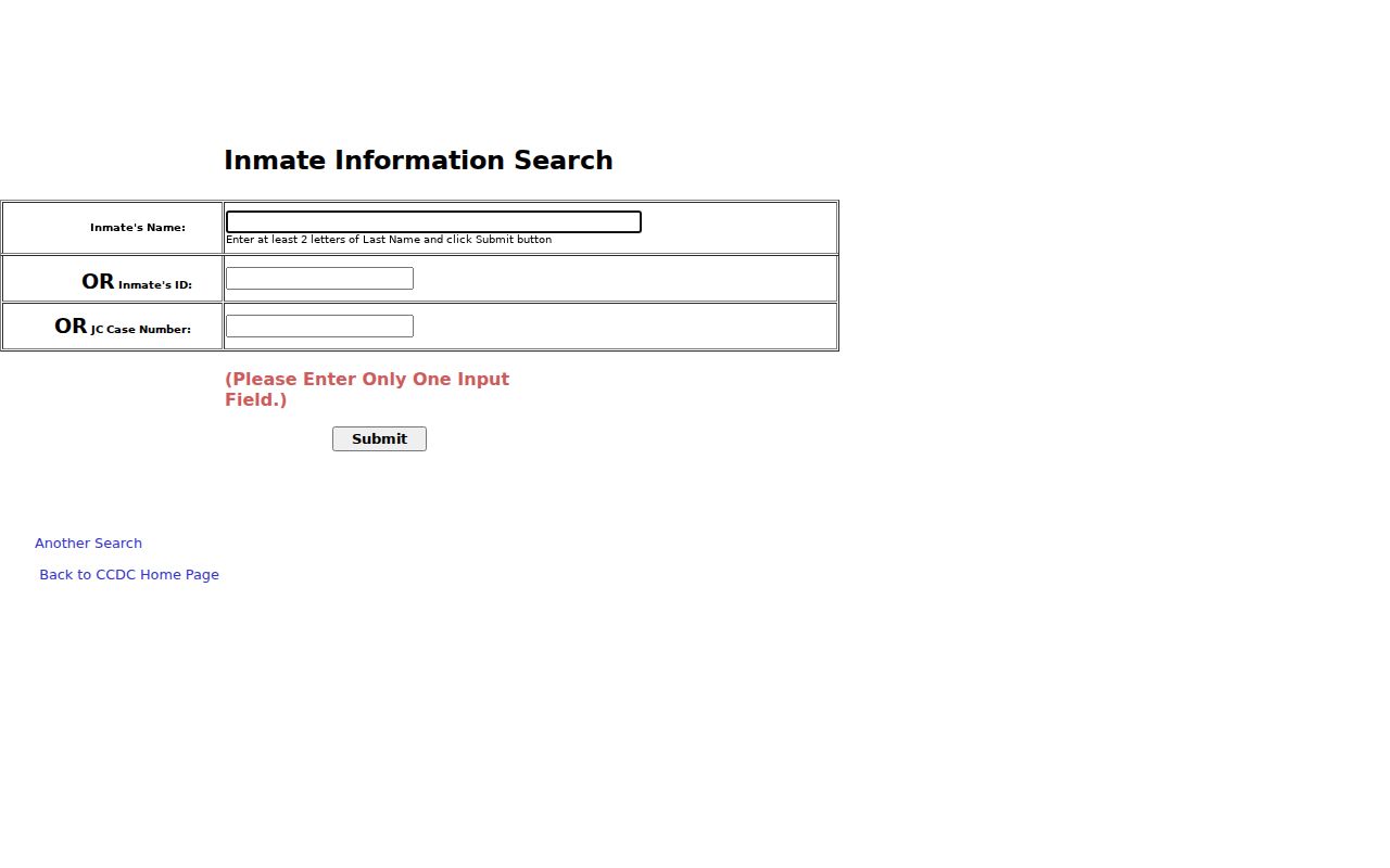 Enterprise people search through the Clark County Detention Center roster